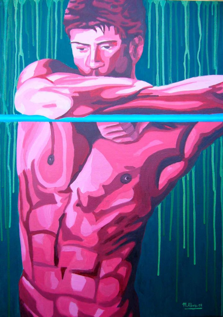 Desnudo frontal Maite Albors
