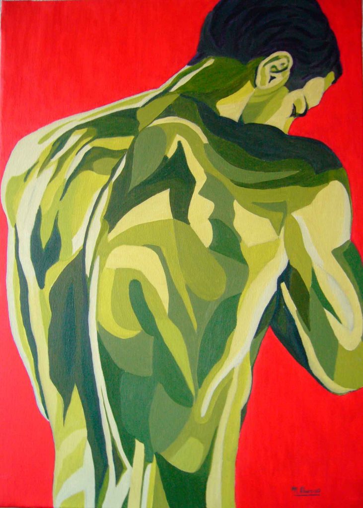 Hombre de espaldas Maite Albors