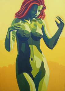 La mujer de verde Maite Albors