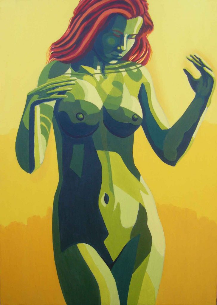 La mujer de verde Maite Albors