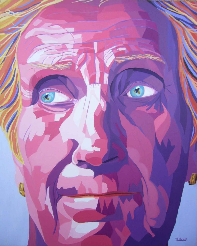 Retrato mi madre Maite Albors